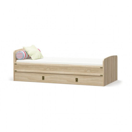Children's bed Valencia 90*200/2025*975*685 made of chipboard color Samoan Oak Furniture Service Children's bed Valencia 90*200/2025*975*685 made of chipboard color Samoan Oak Furniture Service