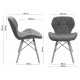Стілець GT Racer X-D28 Plus Velvet Gray Стілець GT Racer X-D28 Plus Velvet Gray