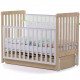 Pendulum crib with drawer Carrello Alba White-Beige Pendulum crib with drawer Carrello Alba White-Beige