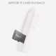 Bluetooth гарнитура ресивер AUX в машину + поддержка MicroSD Kebidu Белый Bluetooth гарнитура ресивер AUX в машину + поддержка MicroSD Kebidu Белый