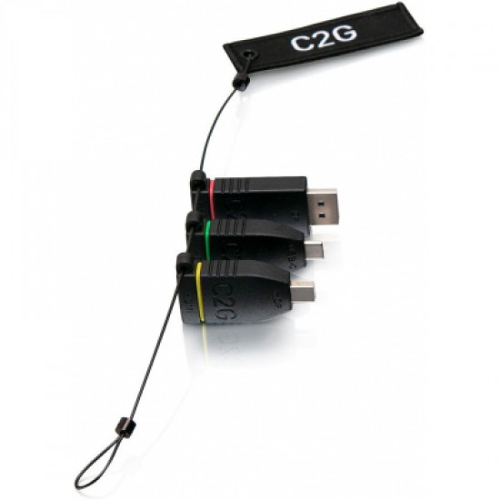 Переходник C2G Ring HDMI to mini DP DP USB-C kit (CG84268) Переходник C2G Ring HDMI to mini DP DP USB-C kit (CG84268)
