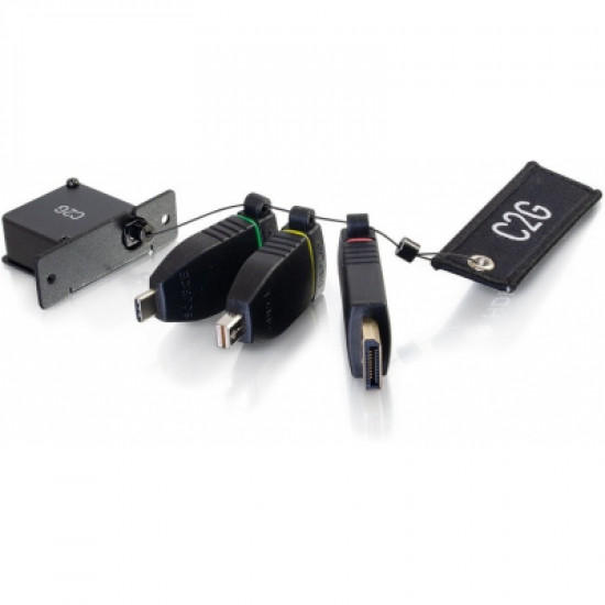 Перехідник C2G Retractable Ring HDMI to mini DP DP USB-C (CG84270) Перехідник C2G Retractable Ring HDMI to mini DP DP USB-C (CG84270)