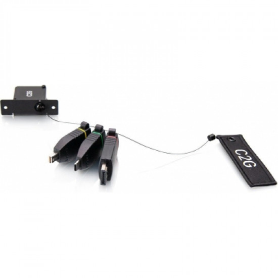 Перехідник C2G Retractable Ring HDMI to mini DP DP USB-C (CG84270) Перехідник C2G Retractable Ring HDMI to mini DP DP USB-C (CG84270)