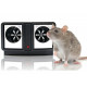 Ultrasonic rodent repeller Dual Sonic from rats and mice 2 W Black-gray Ultrasonic rodent repeller Dual Sonic from rats and mice 2 W Black-gray