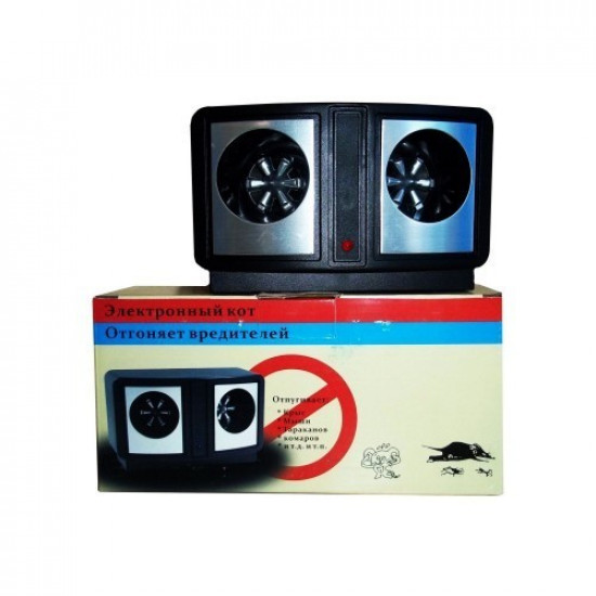 Ultrasonic rodent repeller Dual Sonic from rats and mice 2 W Black-gray Ultrasonic rodent repeller Dual Sonic from rats and mice 2 W Black-gray