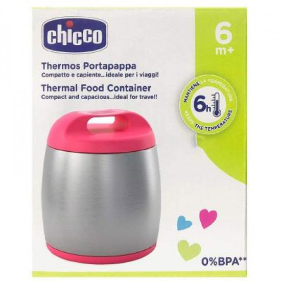 Set of children's dishes Chicco Thermos for baby food 350 ml (60182.10) Set of children's dishes Chicco Thermos for baby food 350 ml (60182.10)