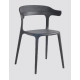 Armchair Papatya Luna-Stripe anthracite seat, anthracite top Armchair Papatya Luna-Stripe anthracite seat, anthracite top
