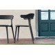 Armchair Papatya Luna-Stripe anthracite seat, anthracite top Armchair Papatya Luna-Stripe anthracite seat, anthracite top