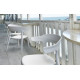 Armchair Papatya Luna-Stripe anthracite seat, anthracite top Armchair Papatya Luna-Stripe anthracite seat, anthracite top