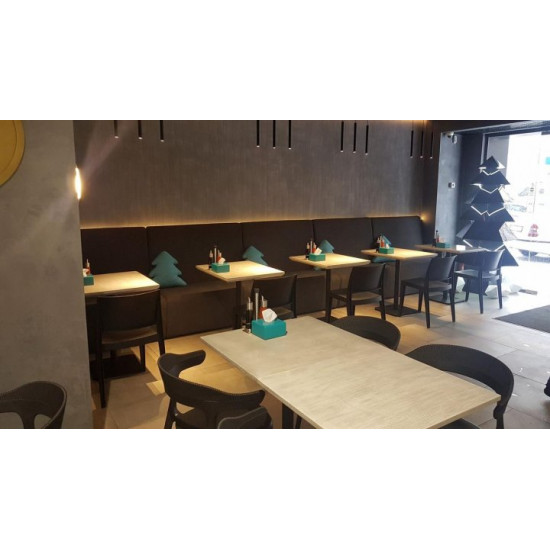 Armchair Papatya Luna-Stripe anthracite seat, anthracite top Armchair Papatya Luna-Stripe anthracite seat, anthracite top