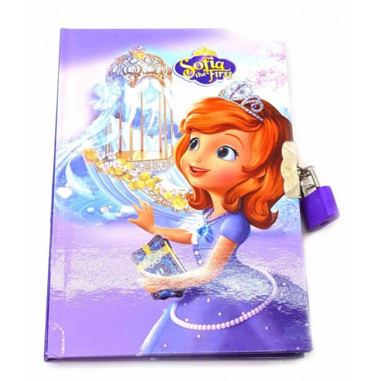 Notepad for girls with lock 19x13x2 cm 32907B Notepad for girls with lock 19x13x2 cm 32907B