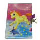 Notepad for girls with lock 19x13x2 cm 32907J Notepad for girls with lock 19x13x2 cm 32907J