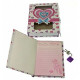 Notebook for girls with a lock 16.5x13x3 cm 34199B Notebook for girls with a lock 16.5x13x3 cm 34199B