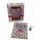 Notebook for girls with a lock 16.5x13x3 cm 34199 Notebook for girls with a lock 16.5x13x3 cm 34199