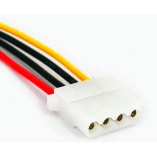 Кабель переходник 1x SATA 15 Pin -> MOLEX 18AWG(IDE 4pin) (537446730) Разноцветный Кабель переходник 1x SATA 15 Pin -> MOLEX 18AWG(IDE 4pin) (537446730) Разноцветный