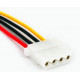 Кабель переходник 1x SATA 15 Pin -> MOLEX 18AWG(IDE 4pin) (537446730) Разноцветный Кабель переходник 1x SATA 15 Pin -> MOLEX 18AWG(IDE 4pin) (537446730) Разноцветный