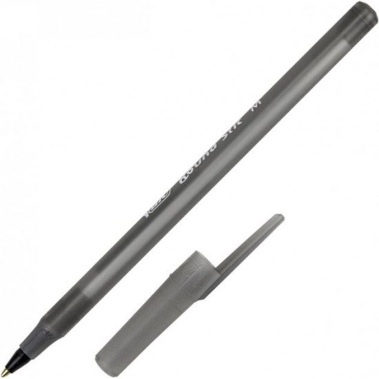 Set of ballpoint pens 60 pcs. Bic Round Stic, black, 0.32 mm (bc920568) Set of ballpoint pens 60 pcs. Bic Round Stic, black, 0.32 mm (bc920568)