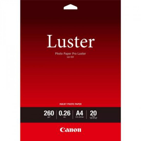 Бумага Canon A4 Luster LU-101 20л (6211B006) Бумага Canon A4 Luster LU-101 20л (6211B006)