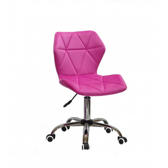 Стілець Greg OFFICE Оксамит Onder Mebli Малиновий B-1023 Стілець Greg OFFICE Оксамит Onder Mebli Малиновий B-1023