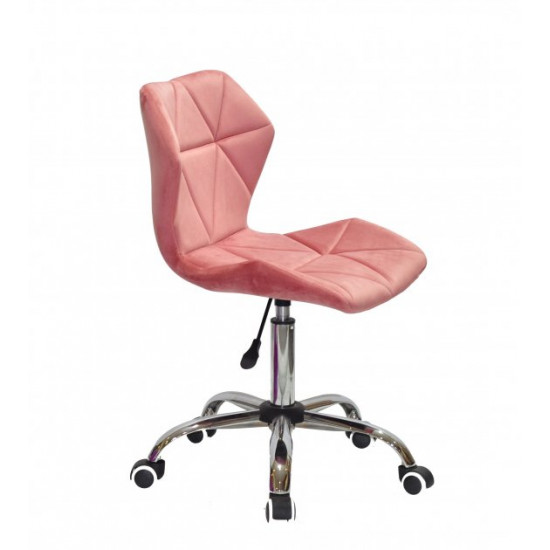 Стілець Greg OFFICE Оксамит Onder Mebli Теракот B-1018 Стілець Greg OFFICE Оксамит Onder Mebli Теракот B-1018