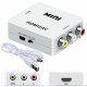 Конвертер HDMI2AV адаптер HDMI->тюльпаны, AV, HDMI2RCA преобразователь, адаптер (537254854) Белый Конвертер HDMI2AV адаптер HDMI->тюльпаны, AV, HDMI2RCA преобразователь, адаптер (537254854) Белый