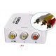 Конвертер HDMI2AV адаптер HDMI->тюльпаны, AV, HDMI2RCA преобразователь, адаптер (537254854) Белый Конвертер HDMI2AV адаптер HDMI->тюльпаны, AV, HDMI2RCA преобразователь, адаптер (537254854) Белый
