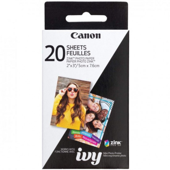 Canon Zink Photo Paper for Zoemini 20 sheets (3214C002) Canon Zink Photo Paper for Zoemini 20 sheets (3214C002)