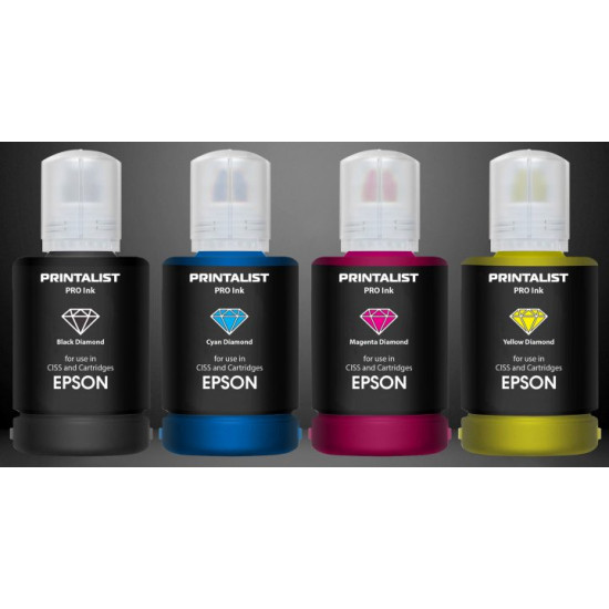 Чорнило для Brother Fax-1355 PRINTALIST 4х140г PL-INK-EPSON-SET4 Чорнило для Brother Fax-1355 PRINTALIST 4х140г PL-INK-EPSON-SET4