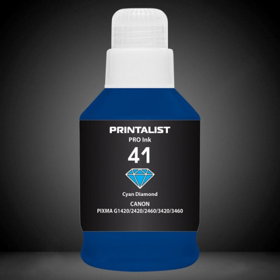  Чернила для Canon PIXMA G1420 PRINTALIST GI-41 Cyan 190г PL41C