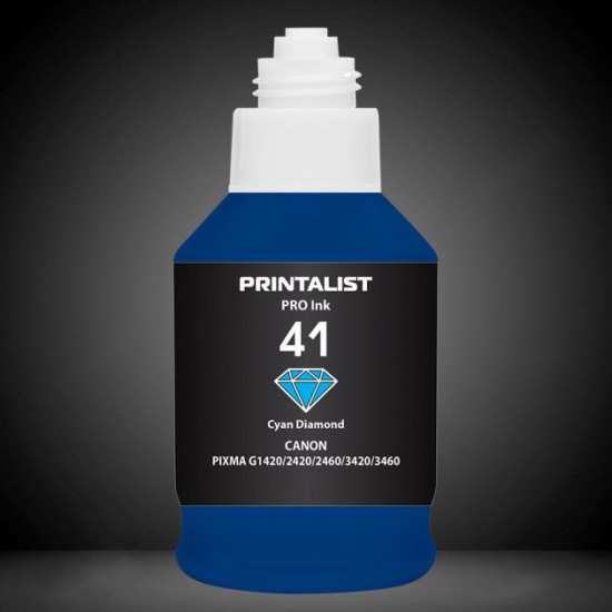  Чернила для Canon PIXMA G1420 PRINTALIST GI-41 Cyan 190г PL41C