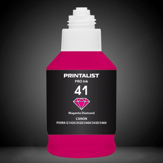 Чернила для Canon PIXMA G1420 PRINTALIST GI-41 Magenta 190г PL41M Чернила для Canon PIXMA G1420 PRINTALIST GI-41 Magenta 190г PL41M