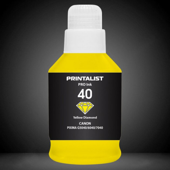 Ink for Canon PIXMA GM4040 PRINTALIST GI-40 Yellow 190g PL40Y Ink for Canon PIXMA GM4040 PRINTALIST GI-40 Yellow 190g PL40Y