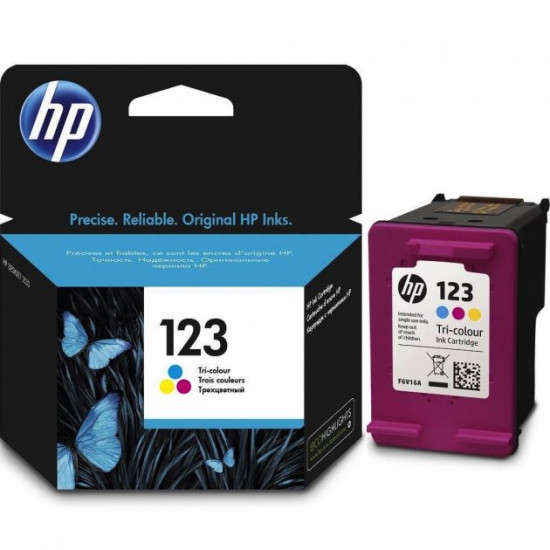 Cartridge for HP DeskJet 2632 HP 123 Color F6V16AE Cartridge for HP DeskJet 2632 HP 123 Color F6V16AE