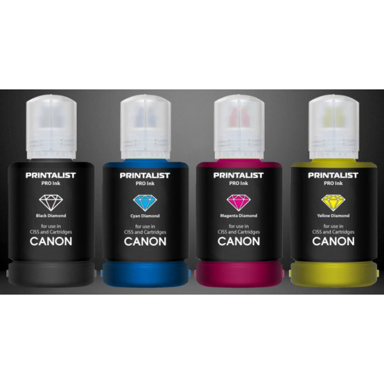 Чернила для Canon PIXMA TS7440 PRINTALIST 4х140г PL-INK-CANON-SET4 Чернила для Canon PIXMA TS7440 PRINTALIST 4х140г PL-INK-CANON-SET4