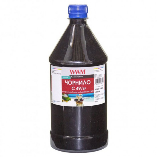 Чернила для CANON 40 INK SET WWM 1000г C49/BP-4 Чернила для CANON 40 INK SET WWM 1000г C49/BP-4