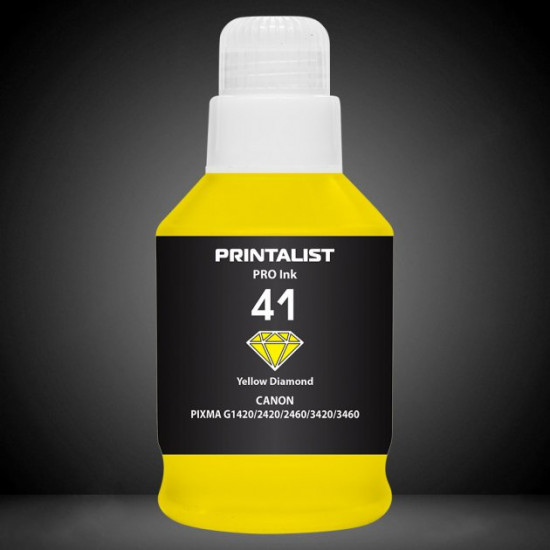 Ink for Canon PIXMA G2420 PRINTALIST GI-41 Yellow 190g PL41Y Ink for Canon PIXMA G2420 PRINTALIST GI-41 Yellow 190g PL41Y