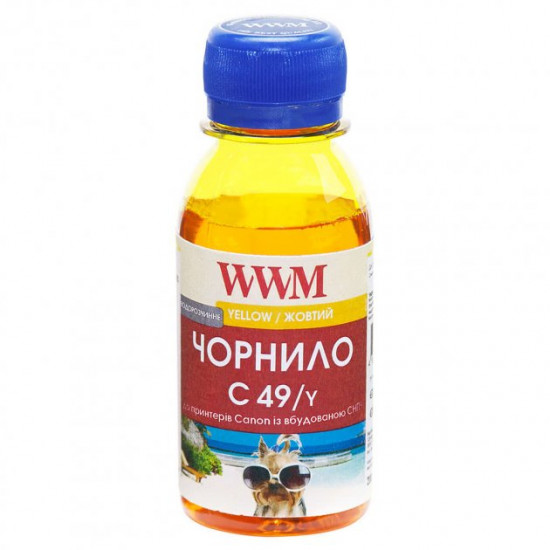 Чернила для Canon PIXMA G1420 WWM 100г C49/Y-2 Чернила для Canon PIXMA G1420 WWM 100г C49/Y-2