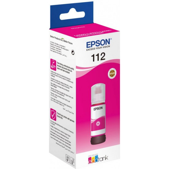 Ink for Epson L6550 Epson 112 Magenta Pigment 70ml C13T06C34A Ink for Epson L6550 Epson 112 Magenta Pigment 70ml C13T06C34A