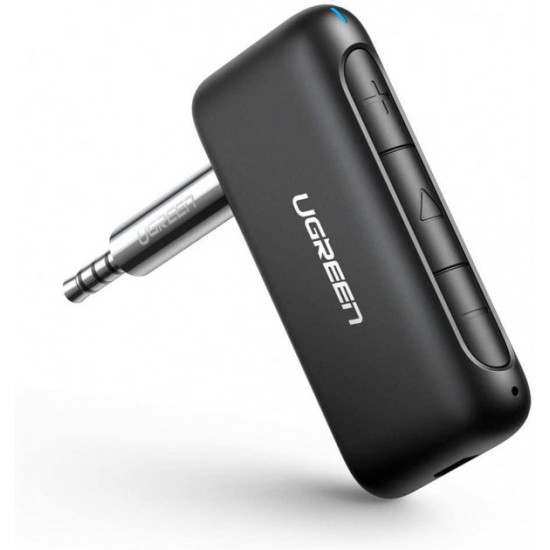 Бездротовий аудіо приймач Bluetooth 5.0 ресивер UGREEN AUX для автомобіля (CM276) Бездротовий аудіо приймач Bluetooth 5.0 ресивер UGREEN AUX для автомобіля (CM276)