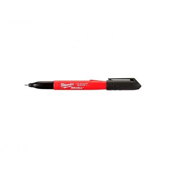 Milwaukee InkZAll Construction Site Marker, Ultra-Fine, Black 4 pcs 48223154 Milwaukee InkZAll Construction Site Marker, Ultra-Fine, Black 4 pcs 48223154