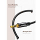 Cable UGREEN AV134 3.5mm Male to 2 Female Audio Cable 20cm White (10739) Cable UGREEN AV134 3.5mm Male to 2 Female Audio Cable 20cm White (10739)