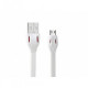 Кабель Remax Laser MicroUSB 1m White (RC-035m) Кабель Remax Laser MicroUSB 1m White (RC-035m)