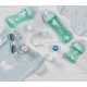 Baby Anti-colic feeding bottle Nuvita Mimic Cool 150 ml Green (NV6012GREEN) Baby Anti-colic feeding bottle Nuvita Mimic Cool 150 ml Green (NV6012GREEN)