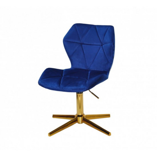 Office chair Onder Mebli TORINO B-T BLUE B-1026 GD - MODERN BASE Office chair Onder Mebli TORINO B-T BLUE B-1026 GD - MODERN BASE