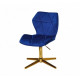 Office chair Onder Mebli TORINO B-T BLUE B-1026 GD - MODERN BASE Office chair Onder Mebli TORINO B-T BLUE B-1026 GD - MODERN BASE