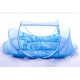 Transformable crib with mosquito net Happy Baby Blue (LT)