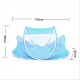 Transformable crib with mosquito net Happy Baby Blue (LT)