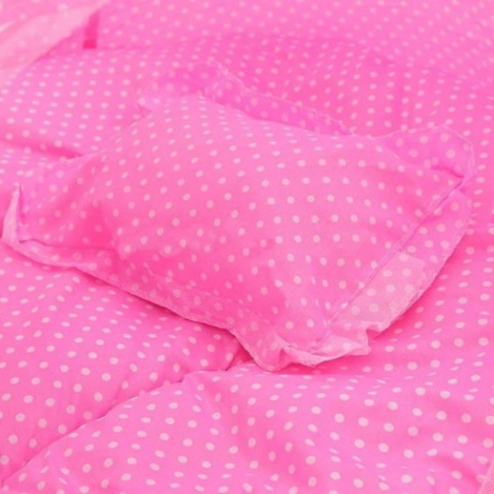 Transformable crib with mosquito net Happy Baby Pink (LT) Transformable crib with mosquito net Happy Baby Pink (LT)