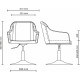 Chair Nowy Styl WESTER 1S ordf CHROME SORO-28 Chair Nowy Styl WESTER 1S ordf CHROME SORO-28