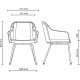 Chair Nowy Styl WESTER 4L ordf CHROME SORO-40 Chair Nowy Styl WESTER 4L ordf CHROME SORO-40